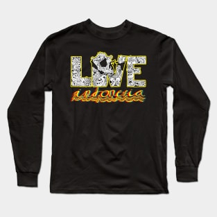 LOVE INDONESIA Long Sleeve T-Shirt